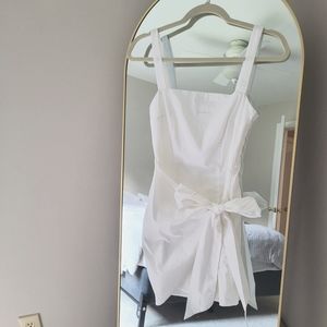 Revolve| Superdown White Wrap Minidress (xs)